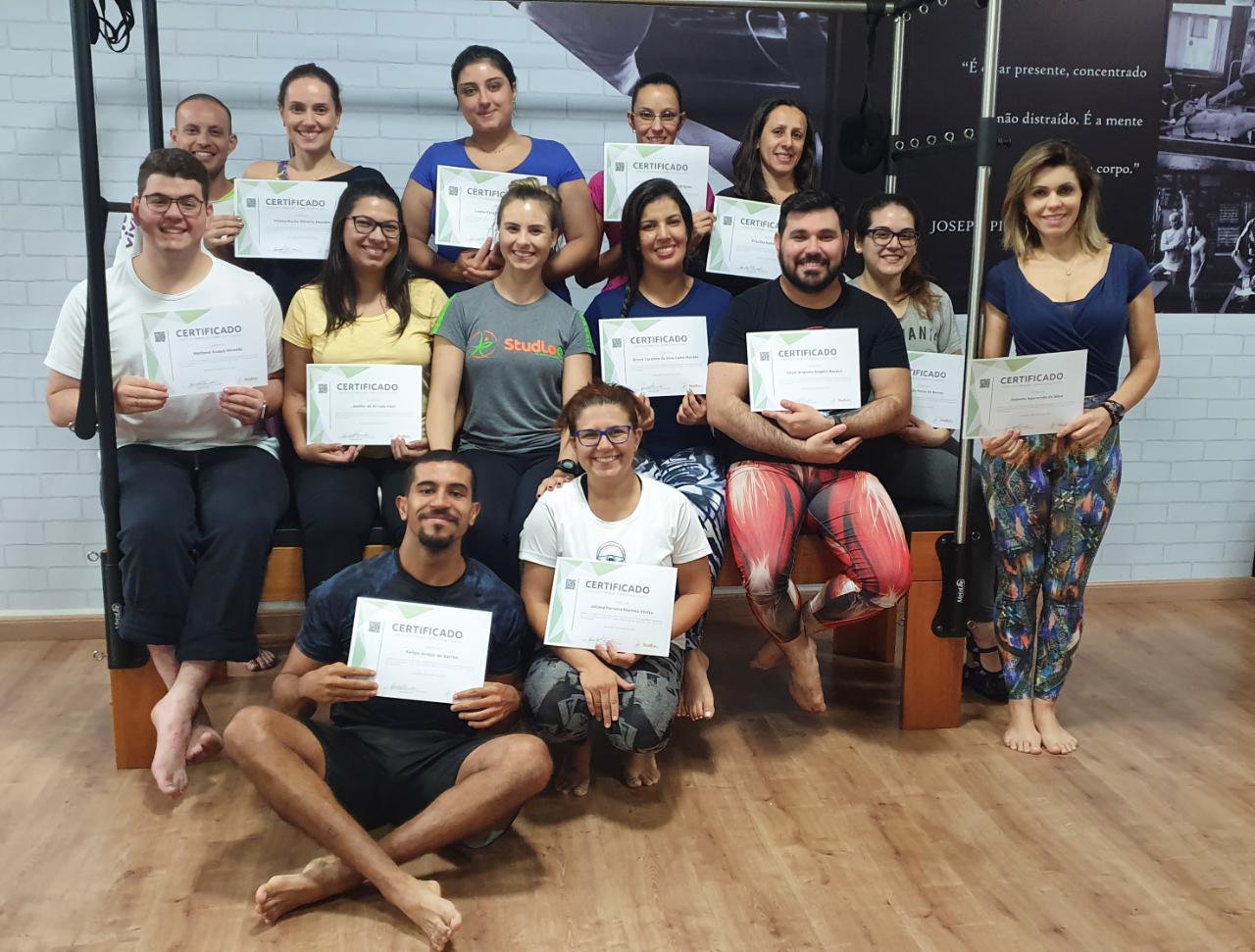 Curso Mat Pilates no Studio Q Pilates & Training