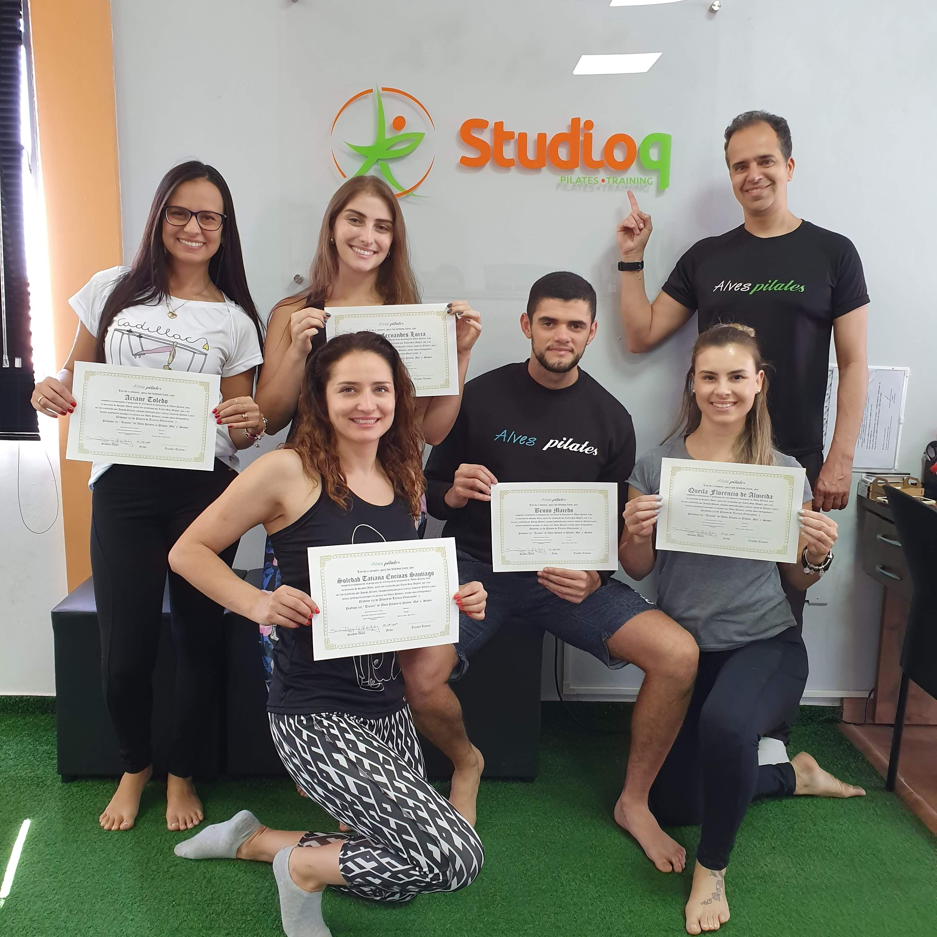 Curso capacitação profissional Pilates no Studio Q Pilates & Training